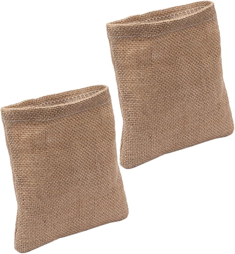 Premium Linen Storage Bags 2pcs Small Photography Props Multi Purpose Food Grain - Image 1